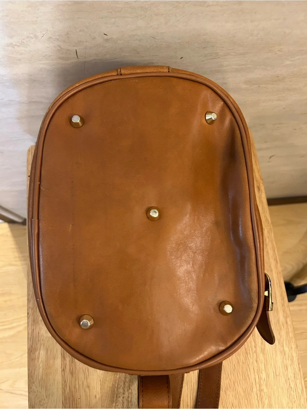 Valentina Genuine Italian Leather Convertible Bucket Tote/Hobo